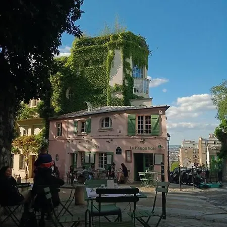 Avec Vue Exceptionnelle A Montmartre. Lägenhet *